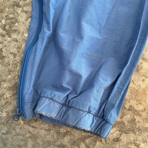 Vintage Izod Lacoste Windbreaker Jogger Pants Mens XL Blue Baggy 90s MC Hammer - Picture 3 of 16